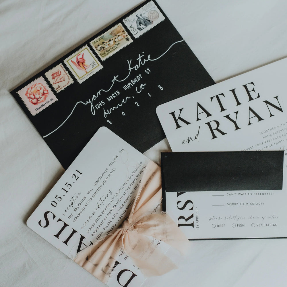 Examples of wedding invitation fonts