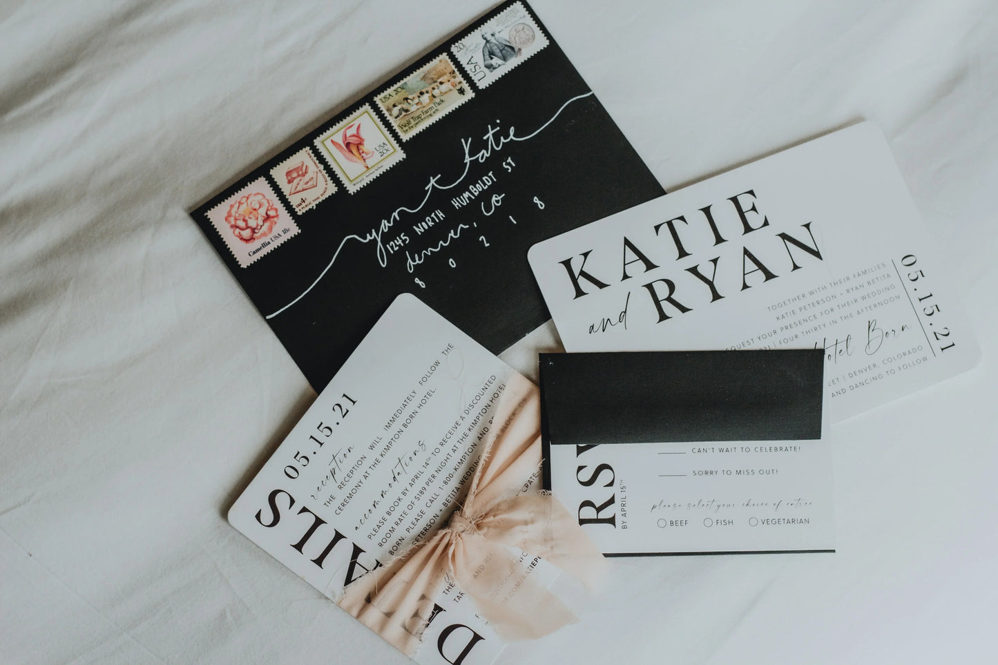 Examples of wedding invitation fonts